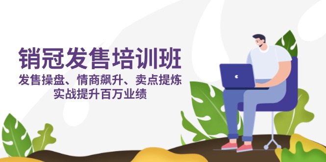 销冠 发售培训班:发售 操盘+情商 飙升+卖点 提炼,实战提升百万业绩-百盟网
