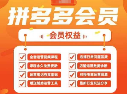 2025拼多多运营实战课，40节全流程教学，覆盖拼多多运营全链路-百盟网