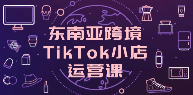 东南亚跨境TikTok小店运营课，掌握店铺设置与流量转化核心技巧-百盟网