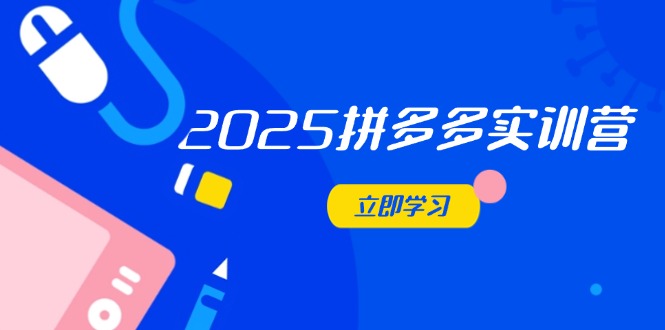 2025拼多多实训营：深度剖析运营关键，助力电商人快速提升-百盟网