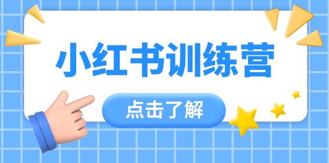 小红书训练营，助小白入门，掌握技巧变达人，课程实操又全面(12节课)-百盟网